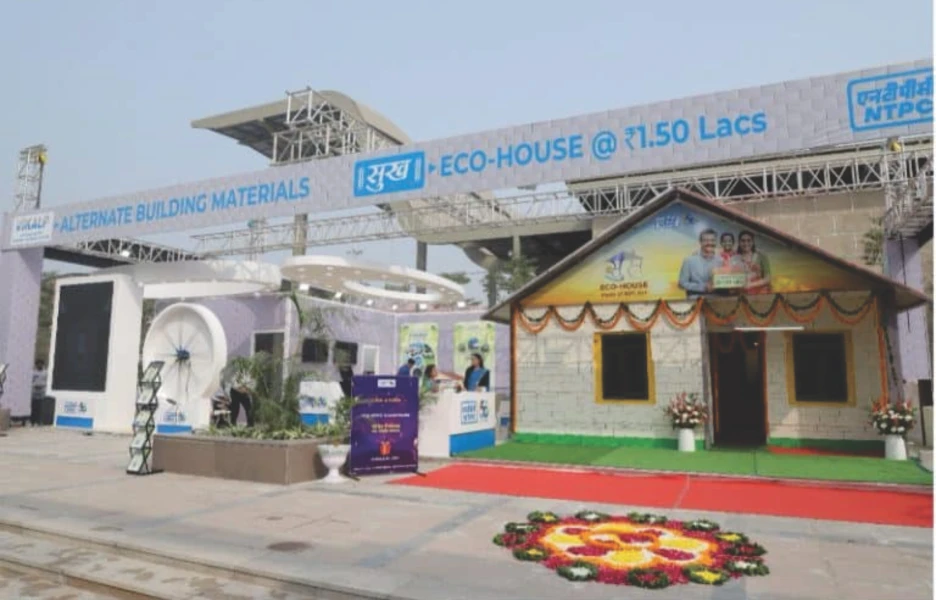 NTPC Showcases Fly Ash-Based Eco-House within Rs 1.5 Lakh