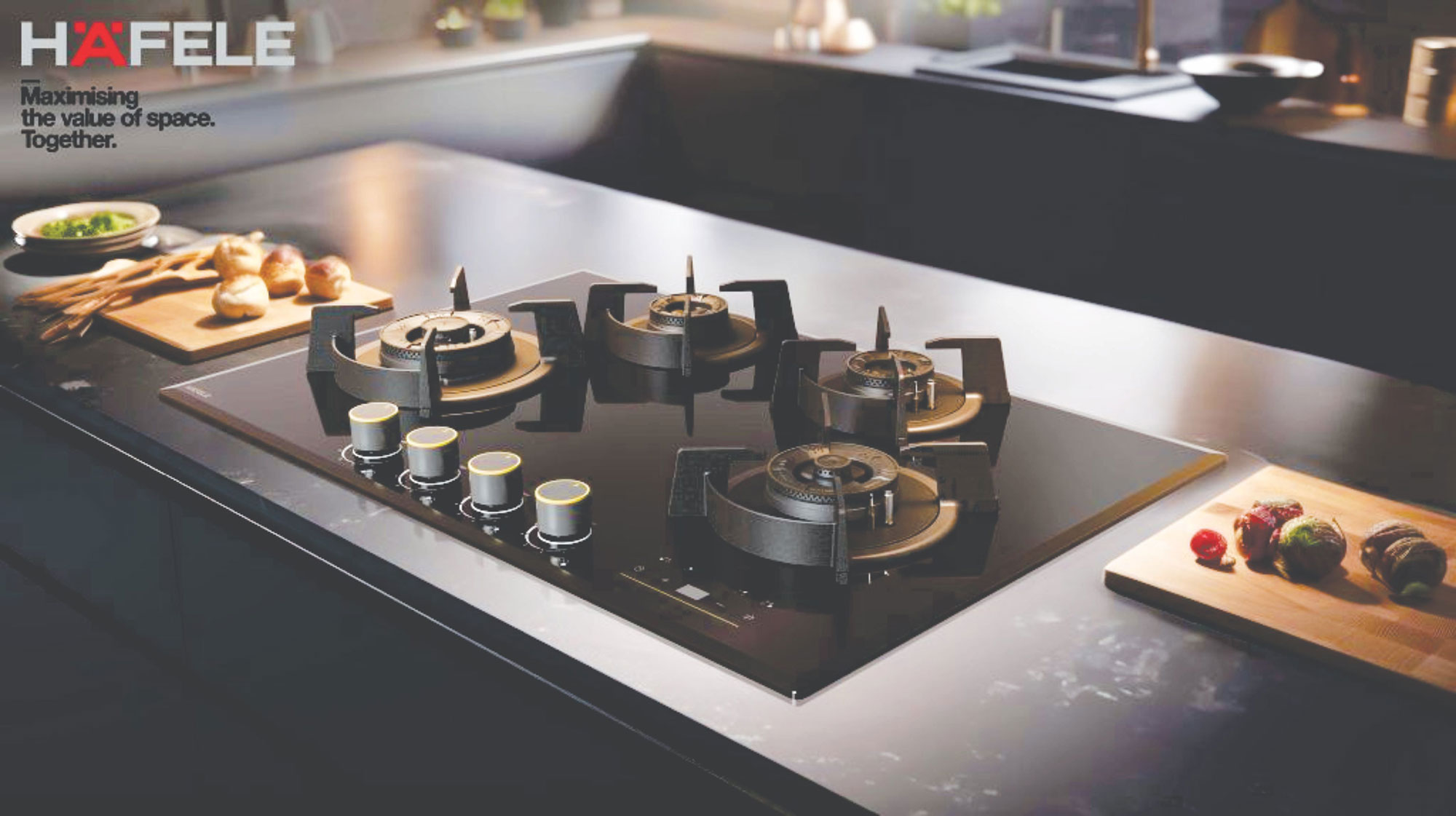 Hafele’s Cronus Hobs with Multi-Timer Control Launched