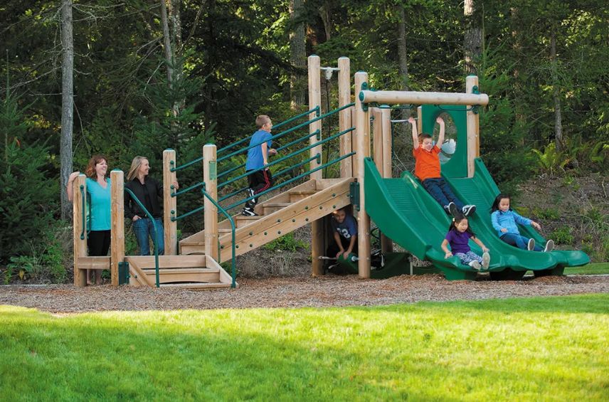 Environmentally Friendly Play Structure