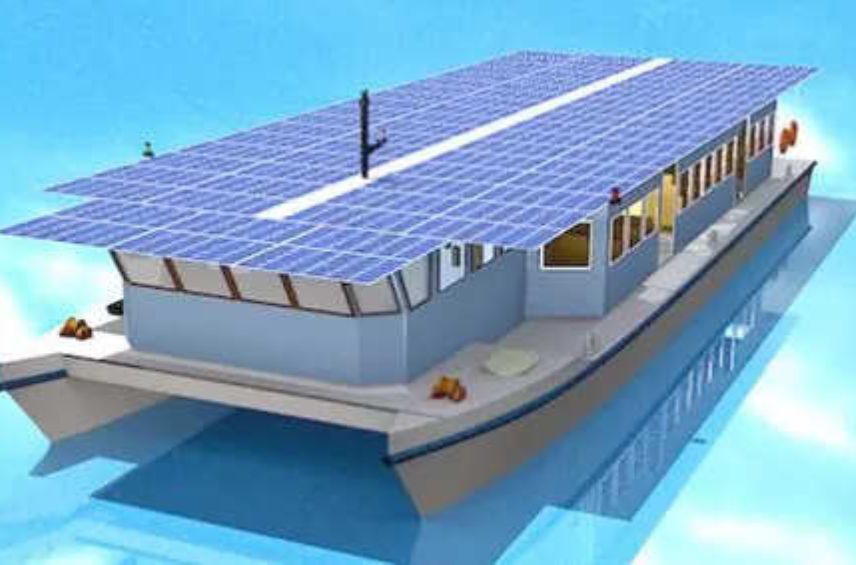 The Yamuna waterway project between Gokul and Vrindavan is set to launch solar-powered boats by the end of May.