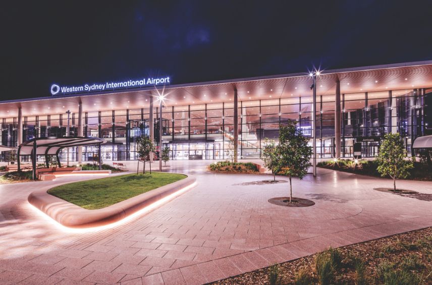 Western Sydney International Airport (WSI) marks the completion of its construction phase Sydney, Australia