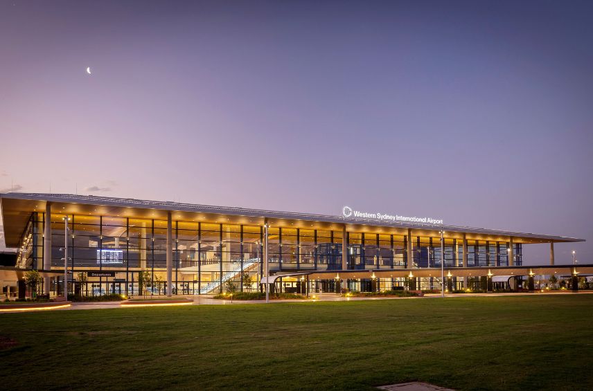 Western Sydney International Airport (WSI) marks the completion of its construction phase Sydney, Australia