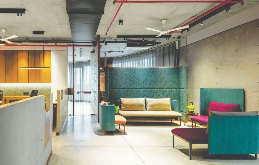 Sangini House, Surat – Heritage-Inspired Modern Office Building with Sustainable Design and Daylight-Filled Interiors