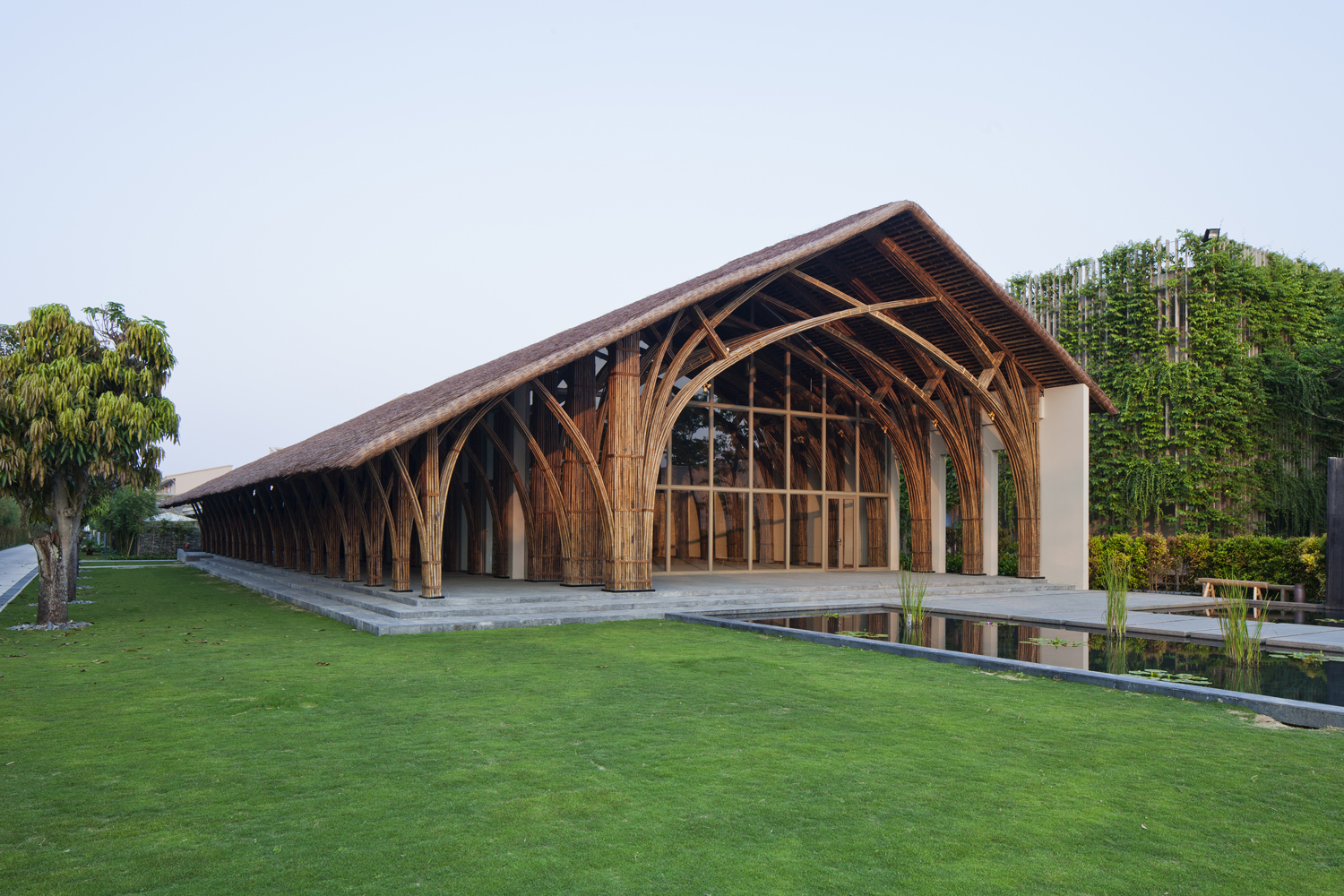 Naman Retreat Conference Hall, Vietnam – A Bamboo Landmark in Sustainable Architecture