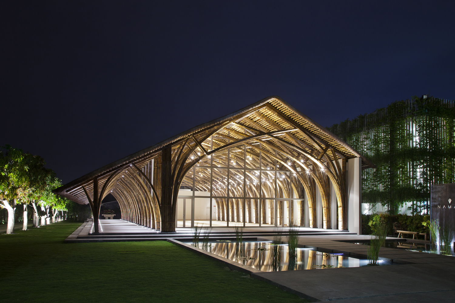 Naman Retreat Conference Hall, Vietnam – A Bamboo Landmark in Sustainable Architecture
