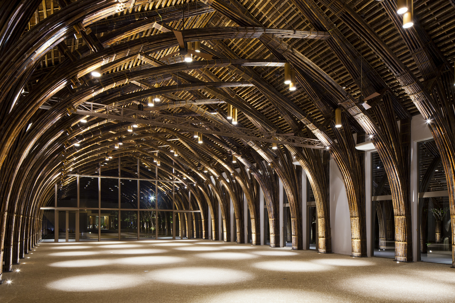 Naman Retreat Conference Hall, Vietnam – A Bamboo Landmark in Sustainable Architecture