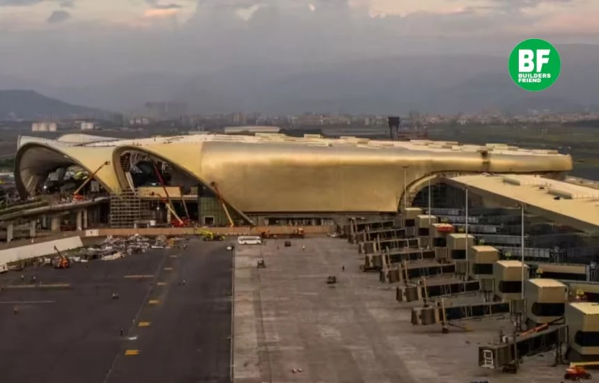 “From satellite city to realty star — Navi Mumbai takes flight with its new international airport.”
