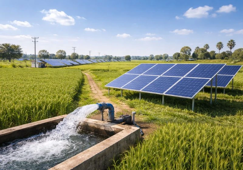 State leads PM-KUSUM rollout, delivering clean daytime power to lakhs of farmers.