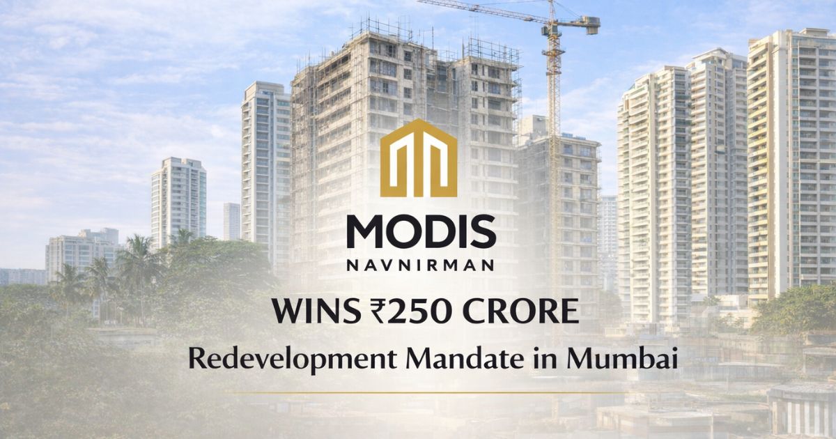 Modis Navnirman Wins ₹250 Crore Housing Society Redevelopment Mandate in Mumbai