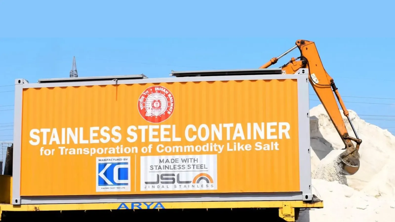 Jindal Stainless Partners with Indian Railways to Develop India’s First Corrosion-Resistant Stainless Steel Salt Container