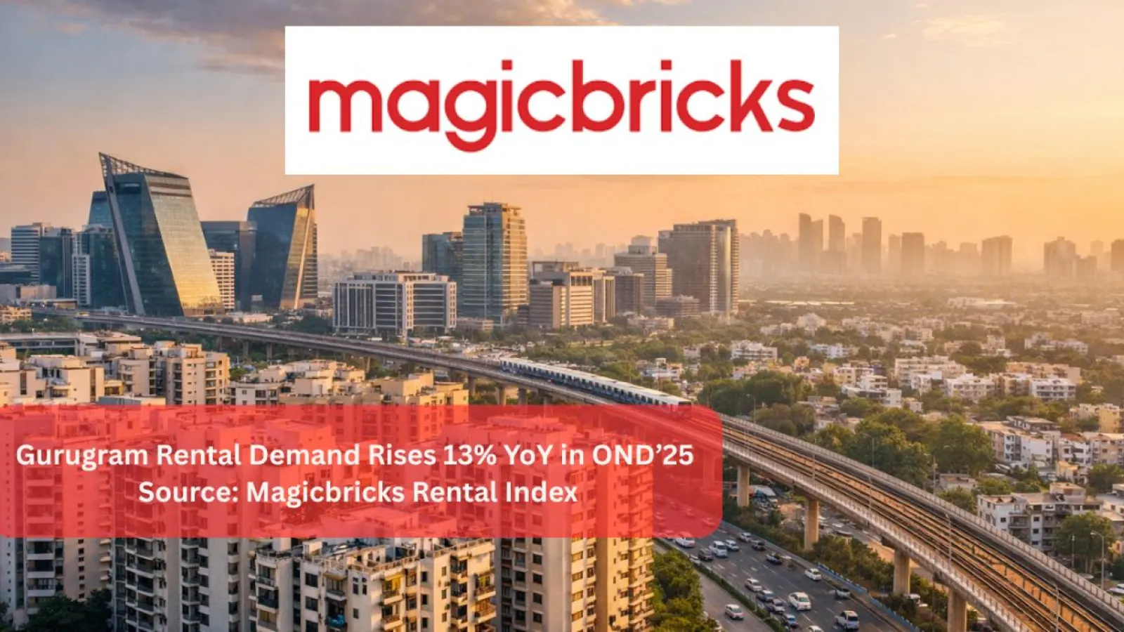 Gurugram Rental Market: Demand Holds Firm Even as Rents Decline in OND’25
