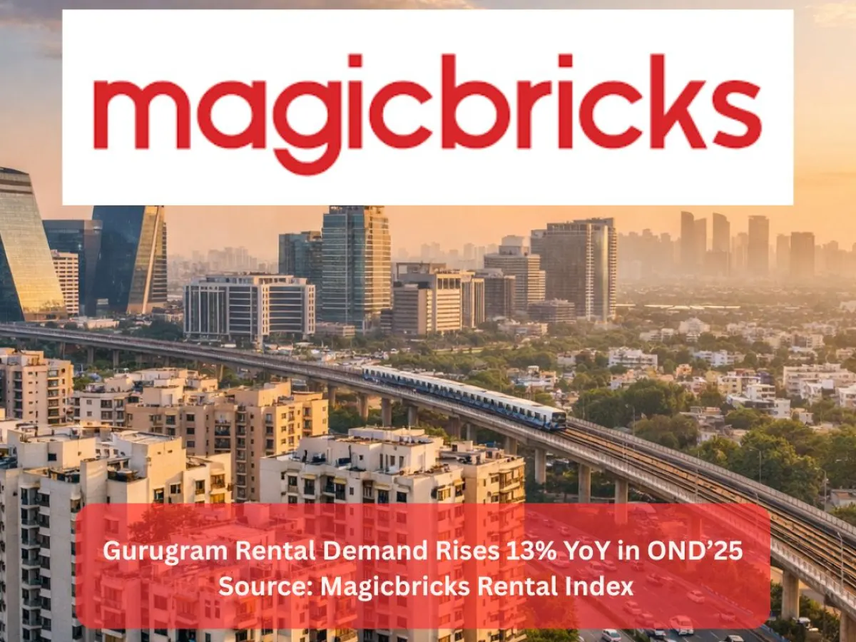 Gurugram Rental Market: Demand Holds Firm Even as Rents Decline in OND’25