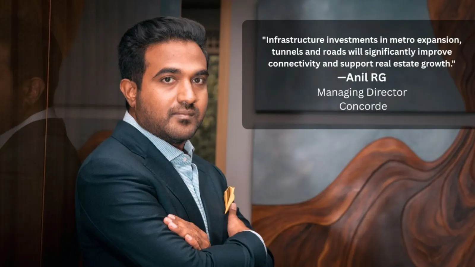 Karnataka Budget 2026–27 Infrastructure Push to Boost Bengaluru Real Estate: Concorde MD Anil RG