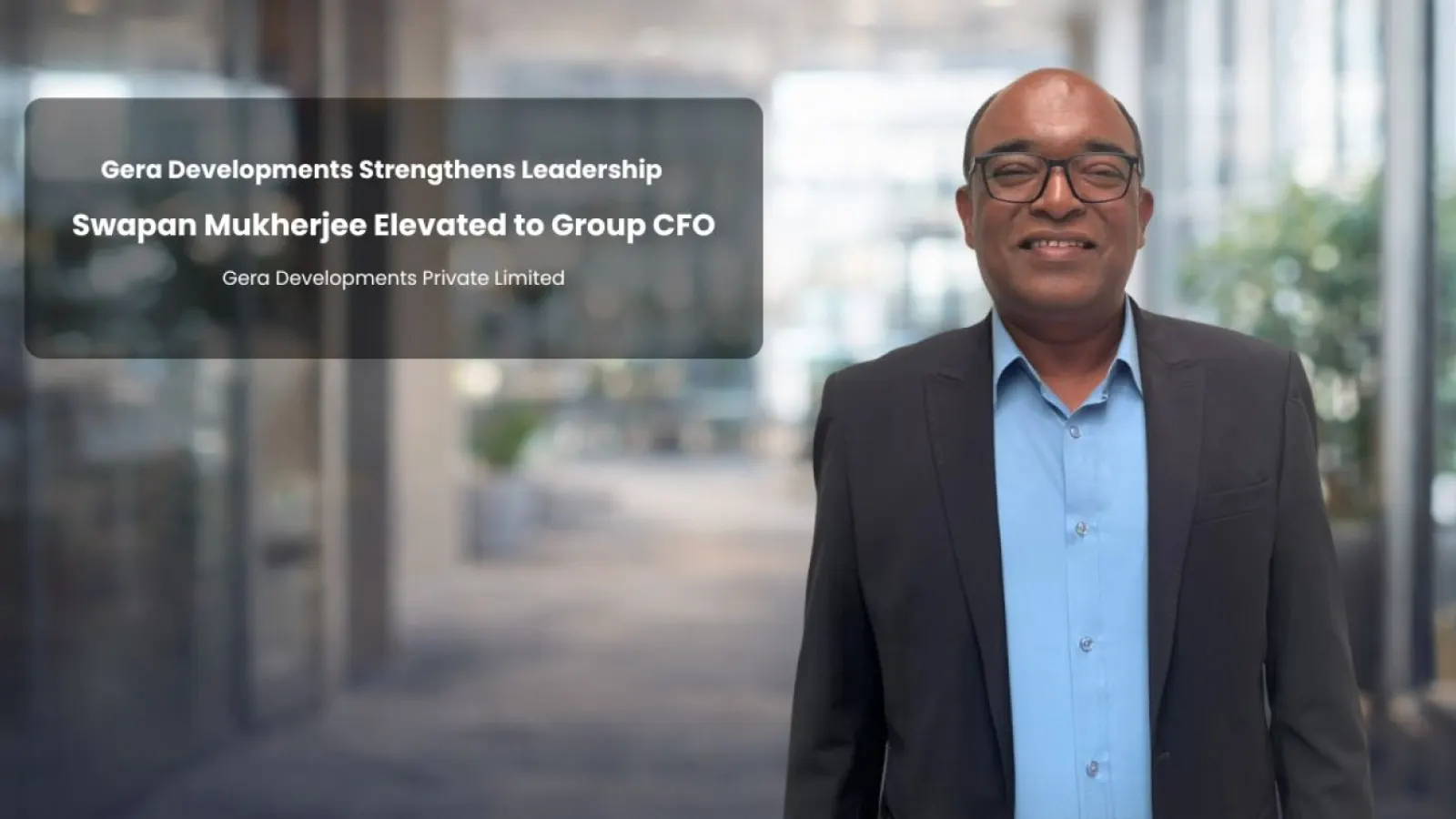 Gera Developments Appoints Rajesh Shirwatkar as Chief Financial Officer