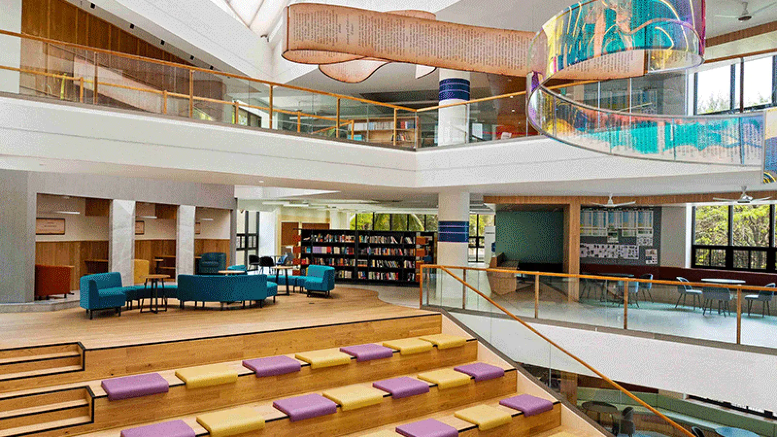 A Contemporary Learning Sanctuary: RV University Library, Bangalore