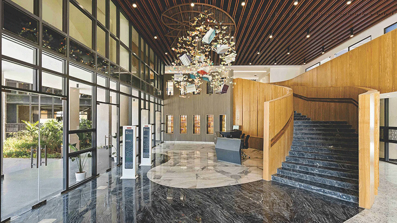 A Contemporary Learning Sanctuary: RV University Library, Bangalore