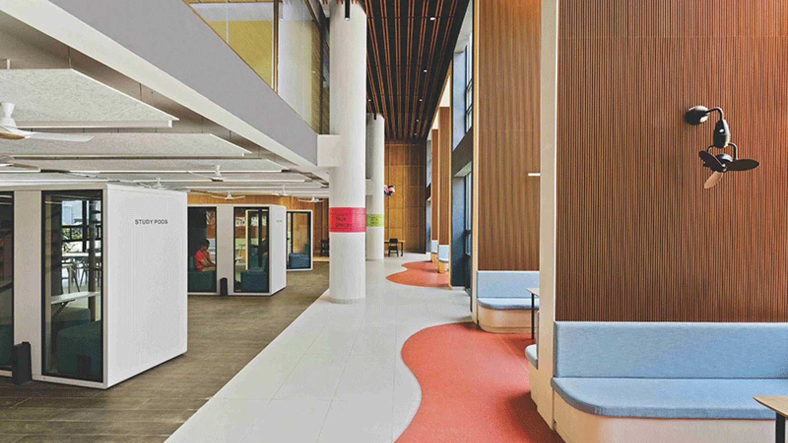 A Contemporary Learning Sanctuary: RV University Library, Bangalore