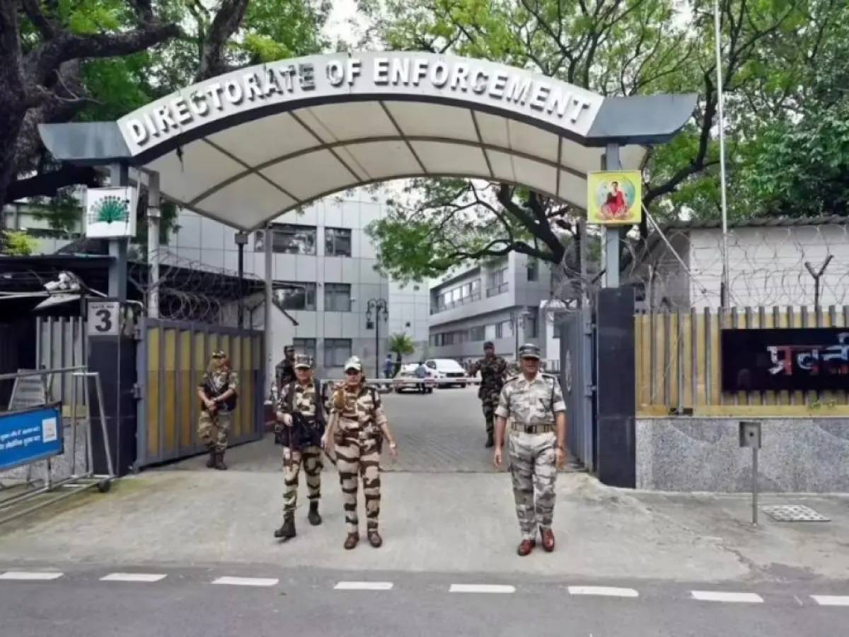 Properties seized amid money-laundering probe over alleged fund diversion and land fraud.