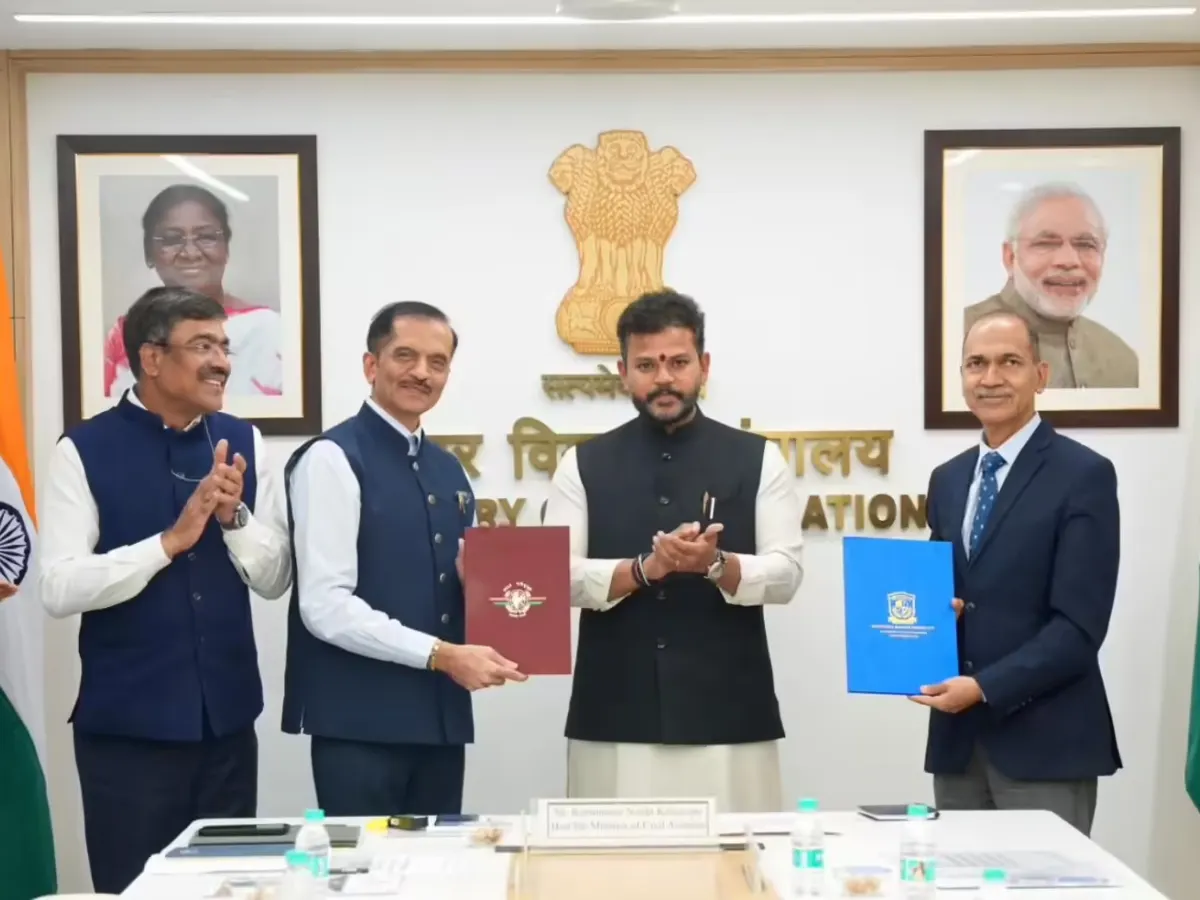 MoU aims to boost indigenous capability, certification, and global-standard aviation security.