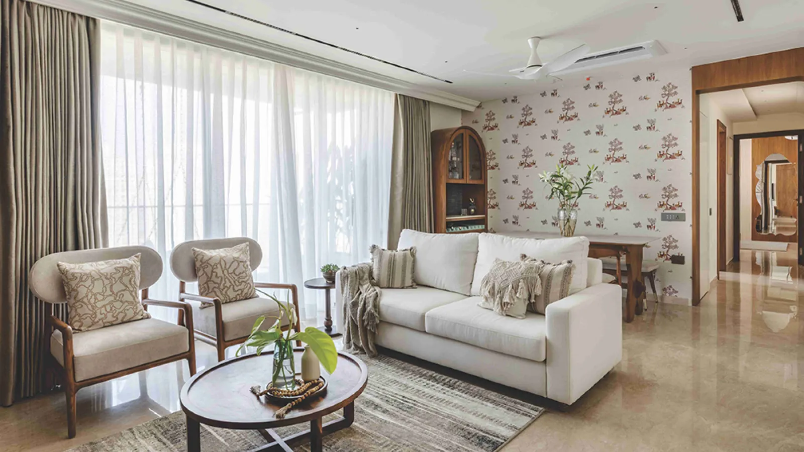 Samatvam – A Harmonious 3BHK Residence by ANS Design House in Thane