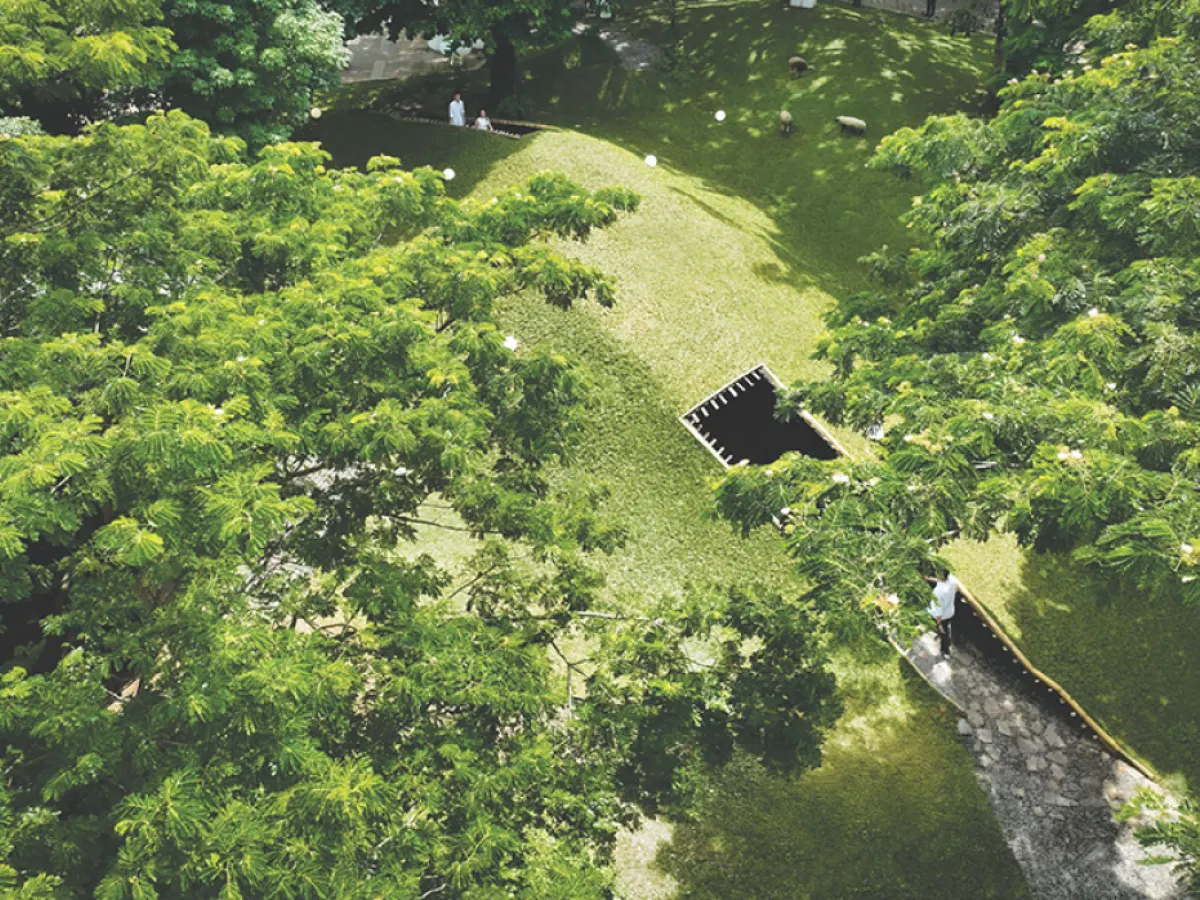 Chicken Hero Pavilion – A Circular Economy Prototype in Bali by RAD+ar