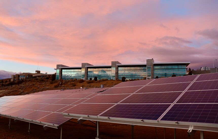 Solar project to generate steady income and power rural development.