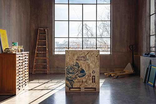 Poltrona Frau and Shepard Fairey Unveil Archibald Delicate Balance Limited Edition
