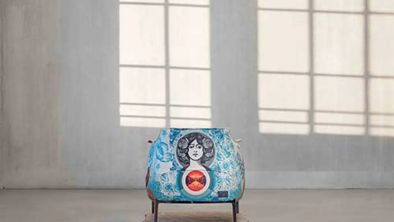 Poltrona Frau and Shepard Fairey Unveil Archibald Delicate Balance Limited Edition