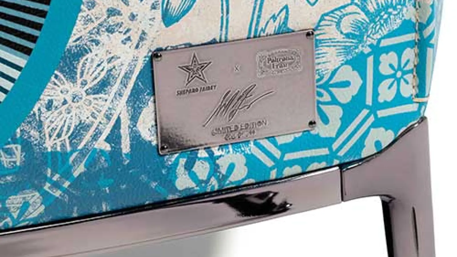 Poltrona Frau and Shepard Fairey Unveil Archibald Delicate Balance Limited Edition