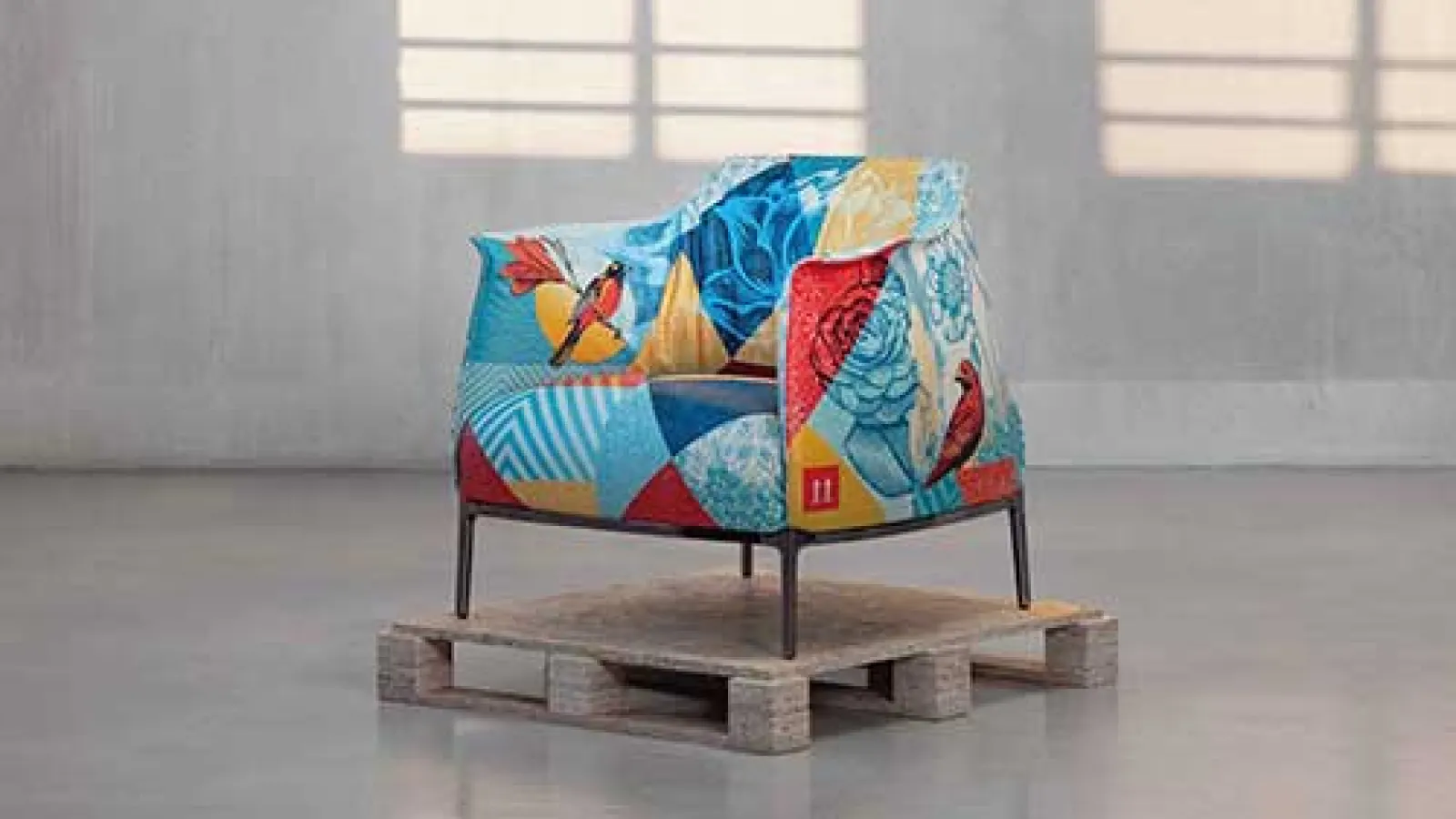 Poltrona Frau and Shepard Fairey Unveil Archibald Delicate Balance Limited Edition