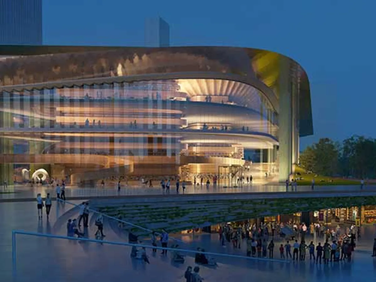Zaha Hadid Architects to Design Qiantang Bay Cultural District in Hangzhou