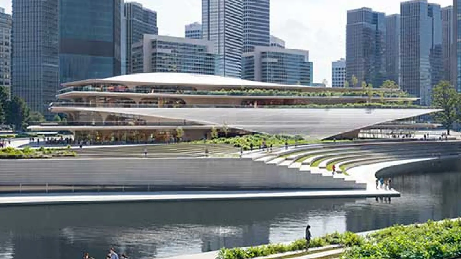 Zaha Hadid Architects to Design Qiantang Bay Cultural District in Hangzhou