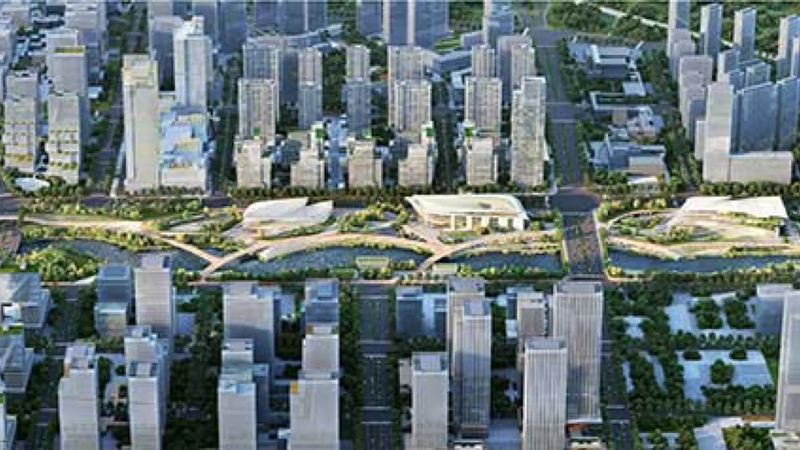 Zaha Hadid Architects to Design Qiantang Bay Cultural District in Hangzhou