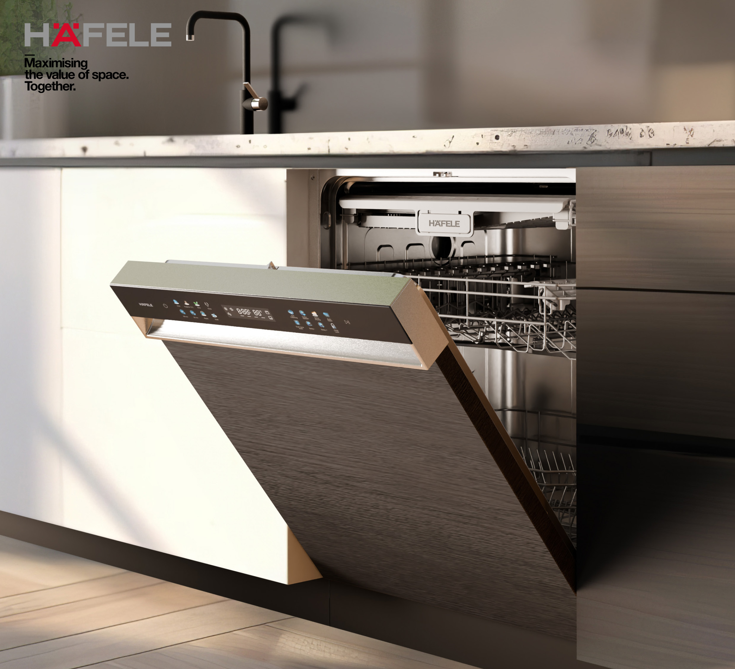 Hafele Valeriya Dishwasher: Flexibility That Fits Every Load