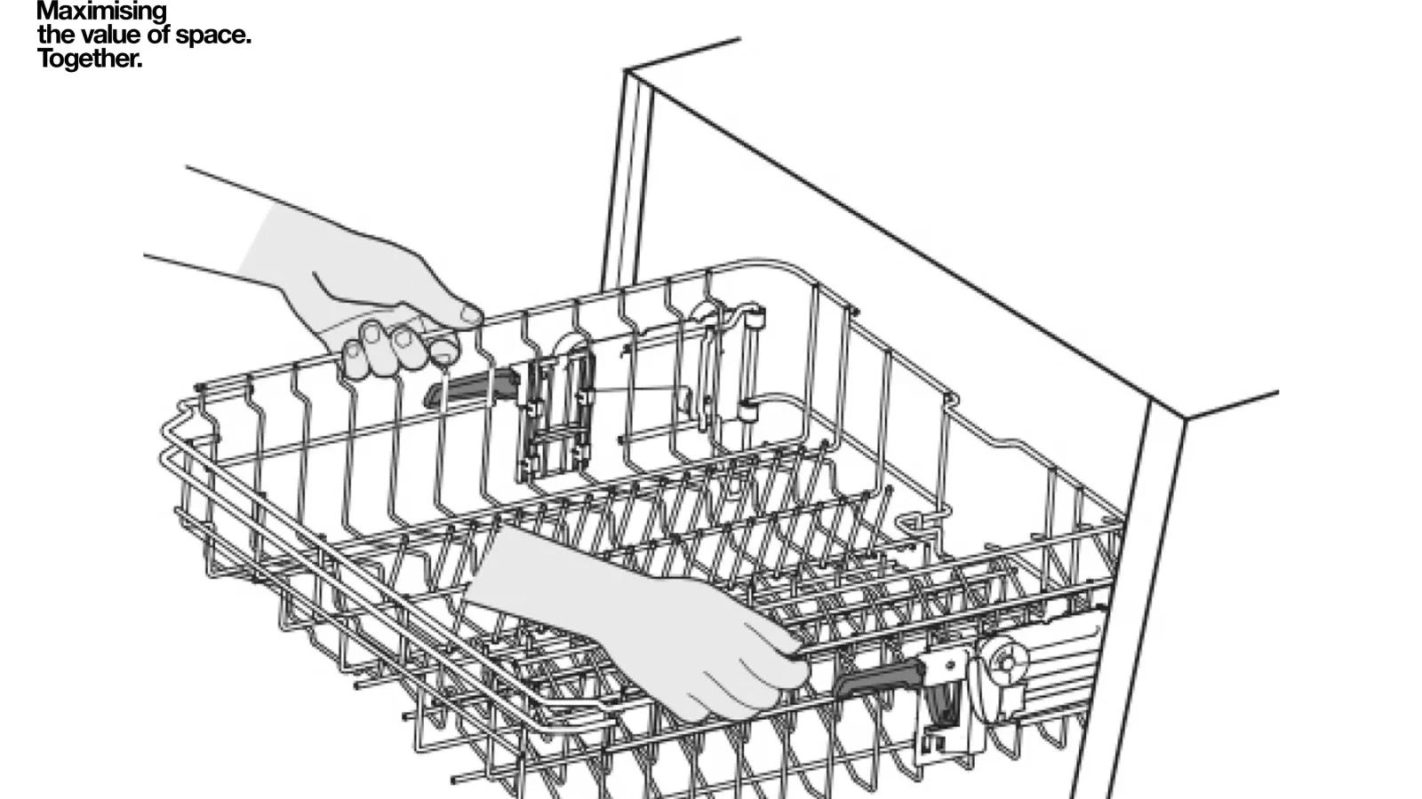 Hafele Valeriya Dishwasher: Flexibility That Fits Every Load