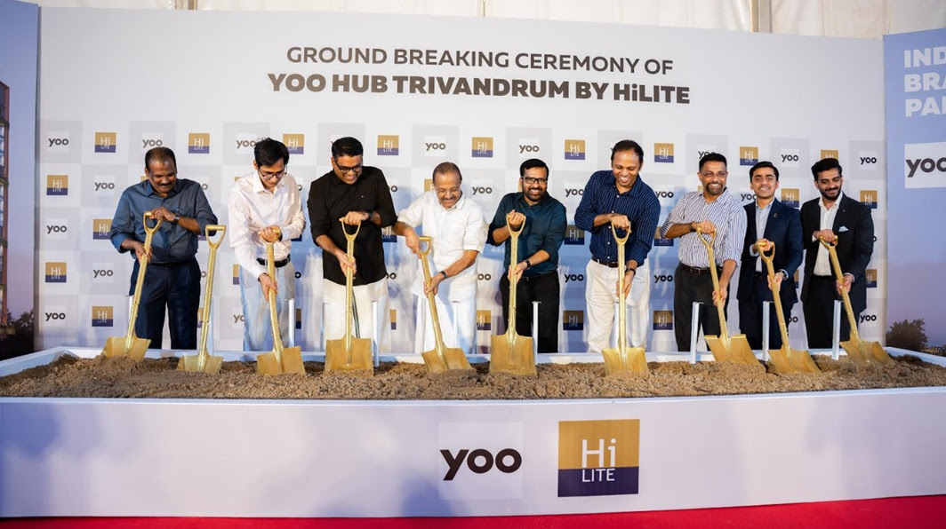 HiLITE Group Begins Work on YOO Hub Trivandrum, Creating 5,000 Jobs in Kerala