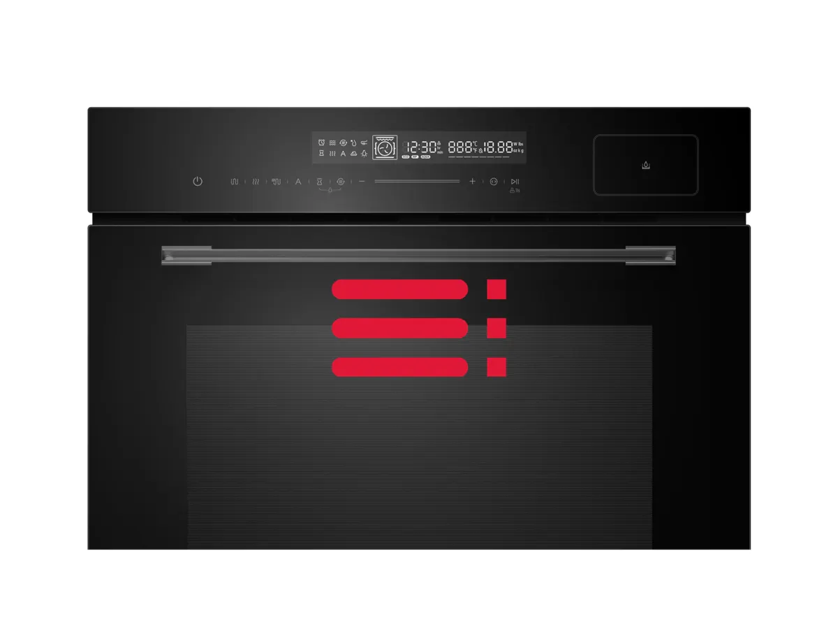 Hafele Midora Steam Oven with Telescopic Shelf Supports Makes Cooking Safer and Easier