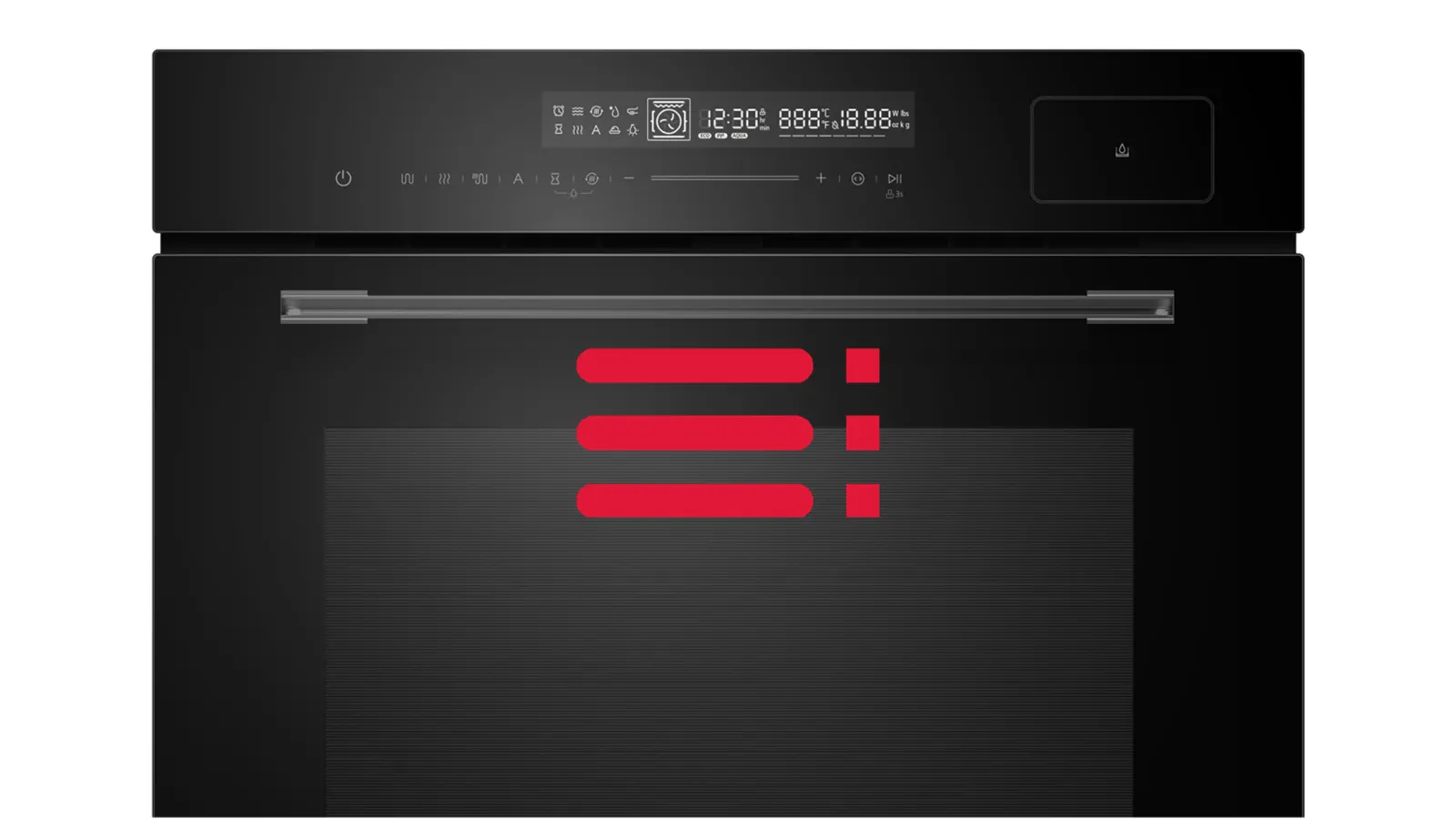 Hafele Midora Steam Oven with Telescopic Shelf Supports Makes Cooking Safer and Easier