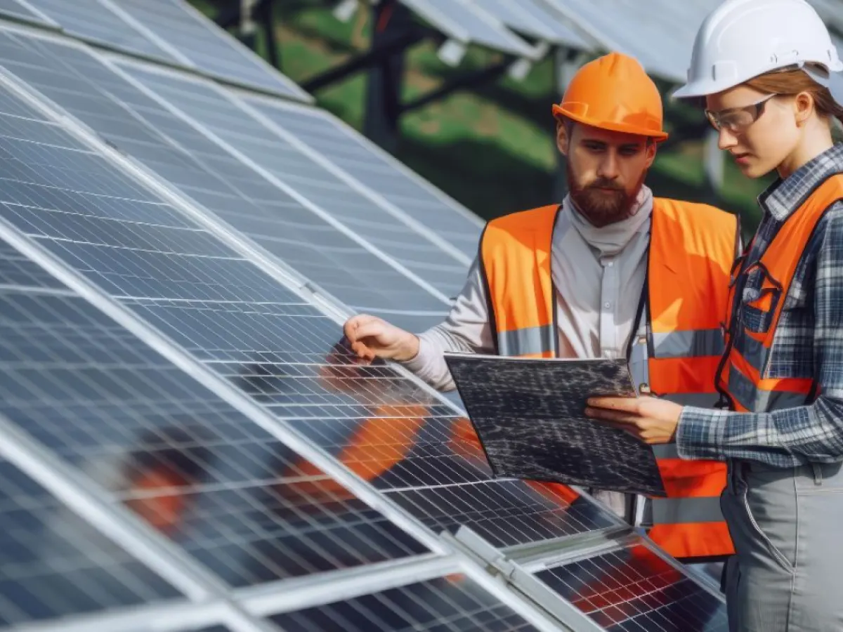 Innovative LED-assisted bifacial solar system aims to generate electricity after sunset using stored wind energy.