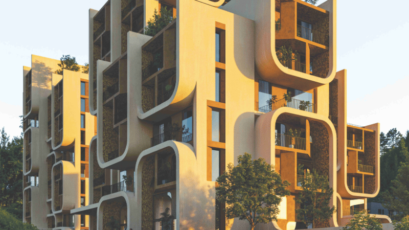 The Nest and Cascades: Sustainable Living and Hospitality in Tirana
