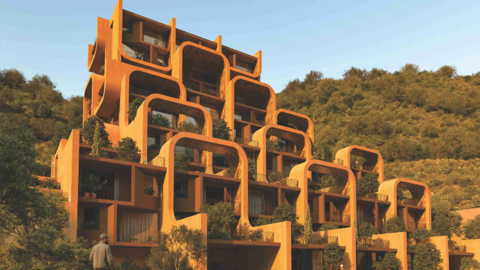 The Nest and Cascades: Sustainable Living and Hospitality in Tirana