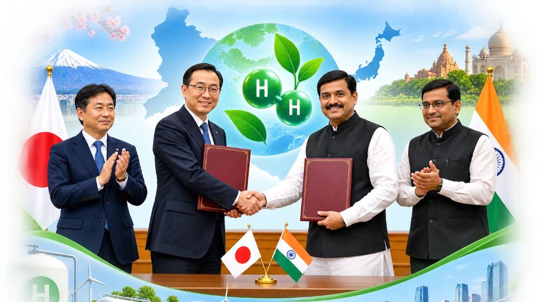 UP, Japan Sign MoU to Boost Green Hydrogen Cooperation.