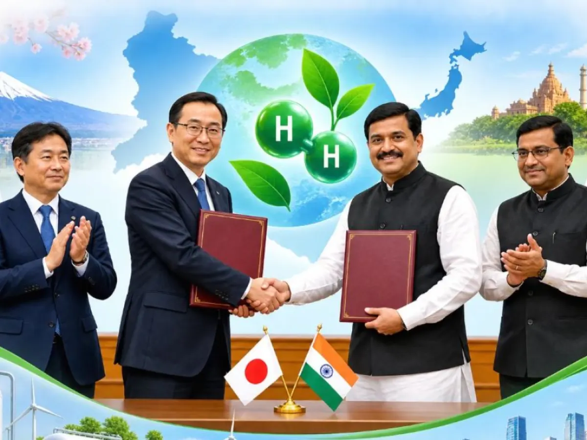 UP, Japan Sign MoU to Boost Green Hydrogen Cooperation.