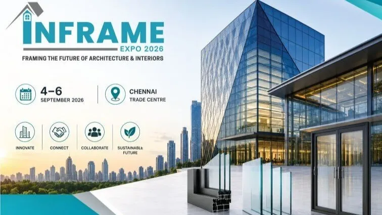 INFRAME Expo 2026 at Chennai Trade Centre for architecture and interiors industry
