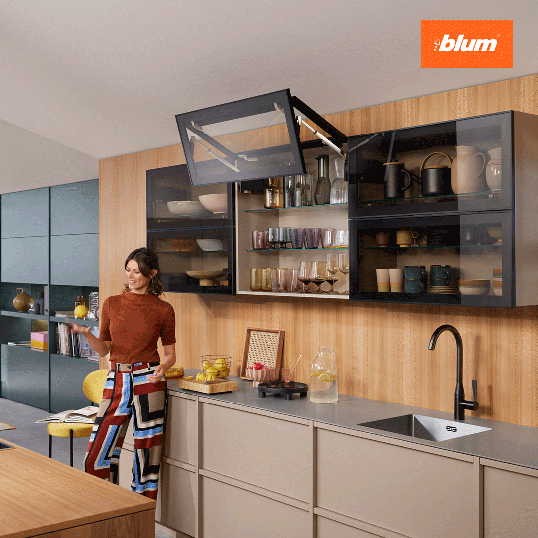 Blum AVENTOS HF Top Redefines Design Freedom for Modern Wall Cabinets