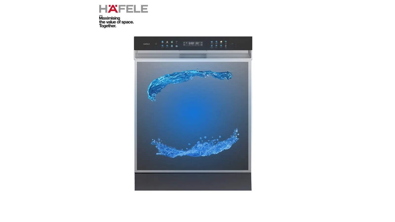 Häfele Valeriya Dishwasher Brings Smarter Cleaning with Dual Zone Wash