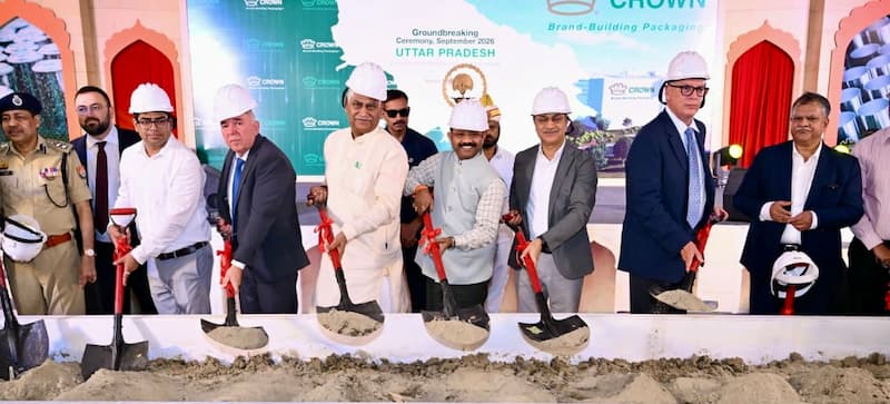 Crown Packaging Breaks Ground on ₹2,078 Crore Aluminium Can Plant in Unnao
