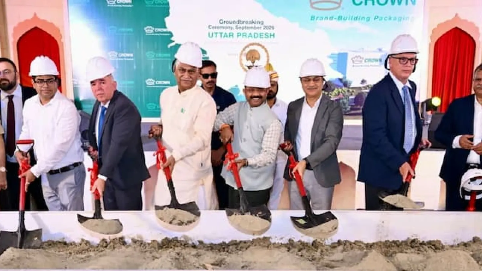 Crown Packaging Breaks Ground on ₹2,078 Crore Aluminium Can Plant in Unnao