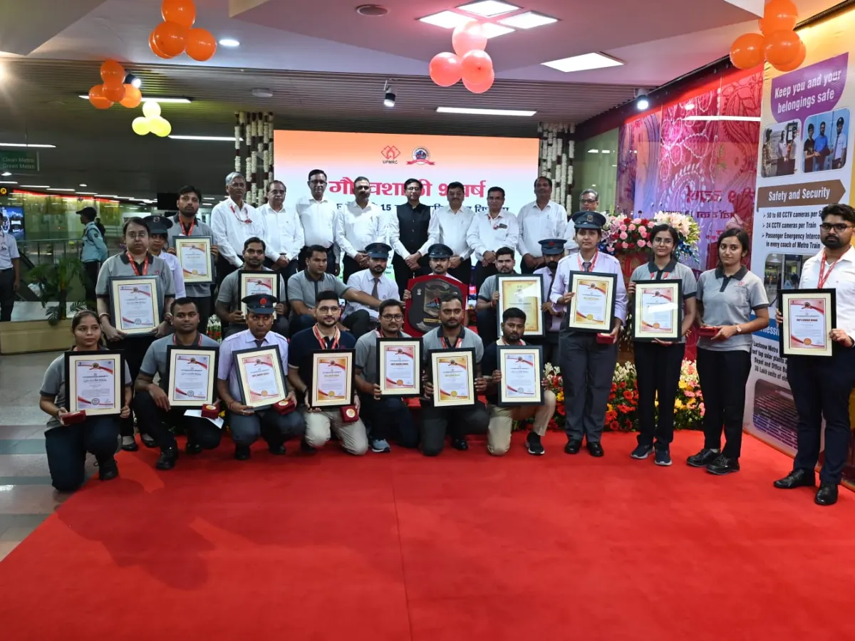 UPMRC Marks Nine Years of Lucknow Metro, Celebrates 15 Crore Passenger Milestone