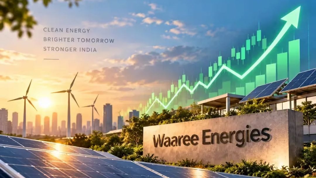 Waaree Energies Gains After Securing 2 GW Solar Module Order.